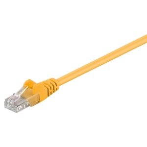 GΟOBAY καλώδιο δικτύου 68376, CAT 5e U/UTP, CCA, PVC, 5m, κίτρινο