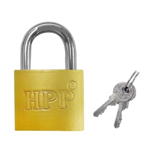 HPP λουκέτο πέταλο με κλειδί CTL-0039, 20mm, μεταλλικό