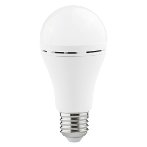 POWERTECH LED λάμπα με επαναφορτιζόμενη μπαταρία E27-017, 9W, 6500K, E27