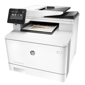 HP used εκτυπωτής LaserJet Pro M477fdw, color, MFP, WiFi, με toner